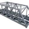 Walthers Cornerstone Modernized Double-Track Railroad Truss Bridge -- Kit - 15 X 5 X 4-1/2" 38.1