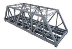 Walthers Cornerstone Modernized Double-Track Railroad Truss Bridge -- Kit - 15 X 5 X 4-1/2" 38.1