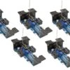 Walthers Walthers Layout Control System -- Horizontal Mount Switch Machine 5-Pack -Model Train Toy Store lg942 502
