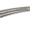 Walthers Track Code 83 Nickel Silver DCC-Friendly Curved Turnout - 24 And 28" Radii -- Left Hand - -Model Train Toy Store lg948 83063
