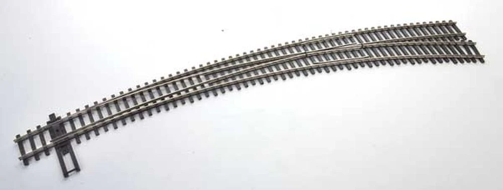 Walthers Track Code 83 Nickel Silver DCC-Friendly Curved Turnout - 24 And 28" Radii -- Right Hand 3 Walthers Track Code 83 Nickel Silver DCC-Friendly Curved Turnout - 24 And 28" Radii -- Right Hand