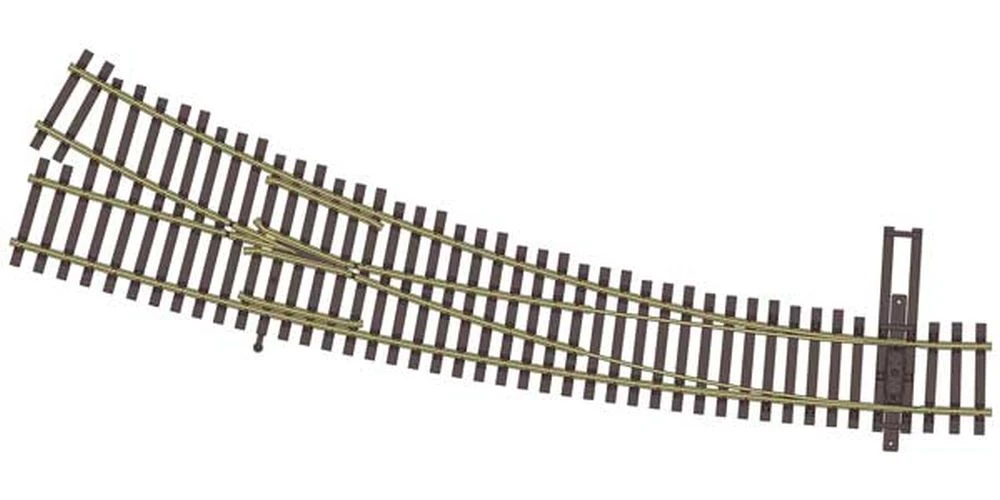 Walthers Track Code 83 Nickel Silver DCC-Friendly Curved Turnout - 24 And 36" Radii -- Right Hand 3 Walthers Track Code 83 Nickel Silver DCC-Friendly Curved Turnout - 24 And 36" Radii -- Right Hand