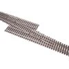 Walthers Track Code 83 Nickel Silver DCC Friendly Number 6 Single Crossover Turnout -- Right Hand
