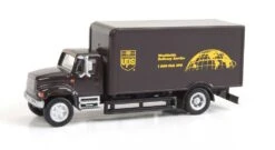 Walthers SceneMaster International? 4900 Single-Axle Box Van - Assembled -- United Parcel Service