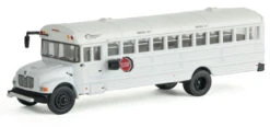 Walthers SceneMaster International? MOW Crew Bus -- White W/Railroad Maintenance-of-Way Logo Decal