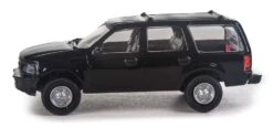 Walthers SceneMaster Ford? Expedition Special Service Vehicle (SSV) -- Unmarked Unit (black, No Li -Model Train Toy Store lg949 12042 2