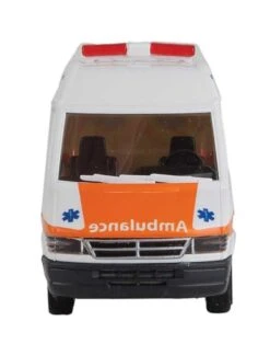 Walthers SceneMaster Service Van - Assembled -- Ambulance (white, Orange, Blue) - HO -Model Train Toy Store lg949 12201 2