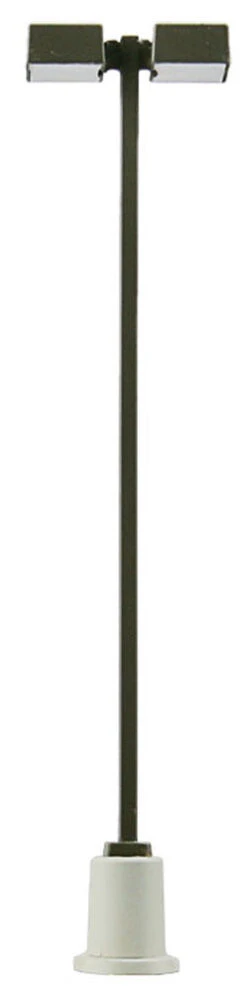 Walthers SceneMaster Modern Parking Lot Light - Double Square - HO
