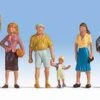 Walthers SceneMaster Pedestrians Set 1 - HO 2 Walthers SceneMaster Pedestrians Set 1 - HO -Model Train Toy Store lg949 6055