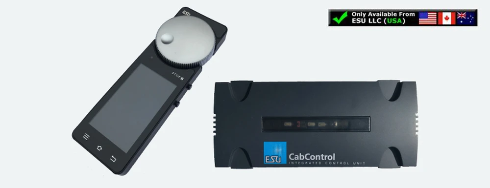 ESU LLC CabControl DCC System, With WiFi Throttle, 7A, Set With Power Supply 110V-240VA, USA, Outp 3 ESU LLC CabControl DCC System, With WiFi Throttle, 7A, Set With Power Supply 110V-240VA, USA, Outp