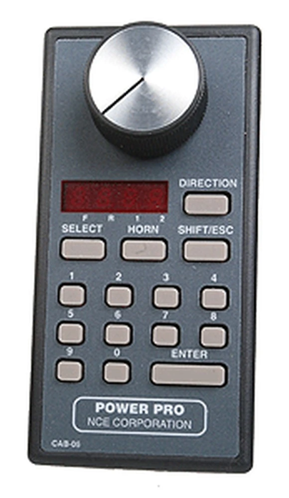 NCE Cab06p Intermediate DCC Throttle -- Standard W/Potentiometer Speed Control 3 NCE Cab06p Intermediate DCC Throttle -- Standard W/Potentiometer Speed Control