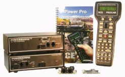 NCE Digital Command Control Starter Sets - 10 Amps For O/G Scale -- PH-10 Powerhouse Pro W/CS02, P