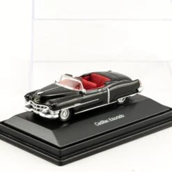 Schuco 1953 Cadillac Eldorado Black W/Red Interior - HO